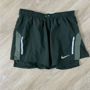 Nike x SoulCycle running shorts.